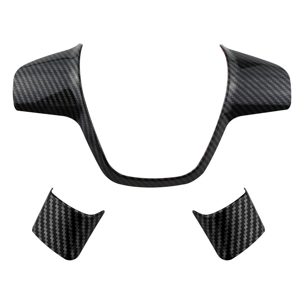 Car Abs Chrome Steering Wheel Trim Cover Sticker Decoration for Ford Focus 3 MK3 Sedan Hatchback Kuga Escape 2012 2013 2014