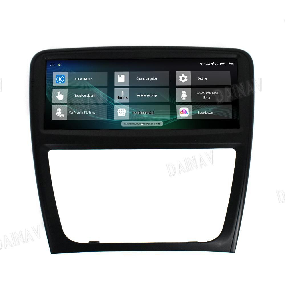 Compatible with 11-18 Jaguar XJ/XJL: Upgraded Smart Android Navigation, 10.25" Octa-Core, Wireless CarPlay.