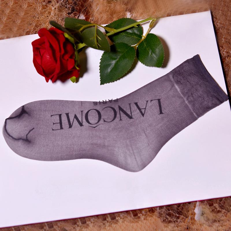 3 Pairs of Crystal Silk Ultra-Thin Transparent Toe Stockings for Women