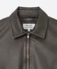 Uniform Bridge Faux Leather A-2 Jacket Brown
