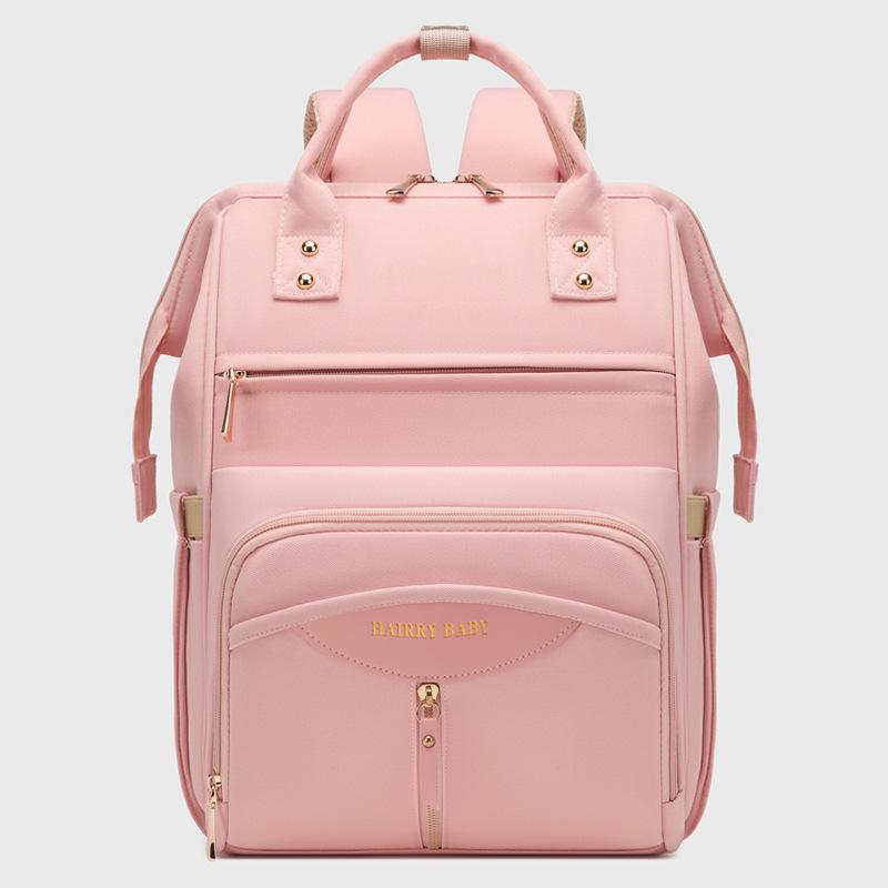 Lightweight Multifunctional Mommy Backpack: Large Capacity Baby Supplies & Storage Bag