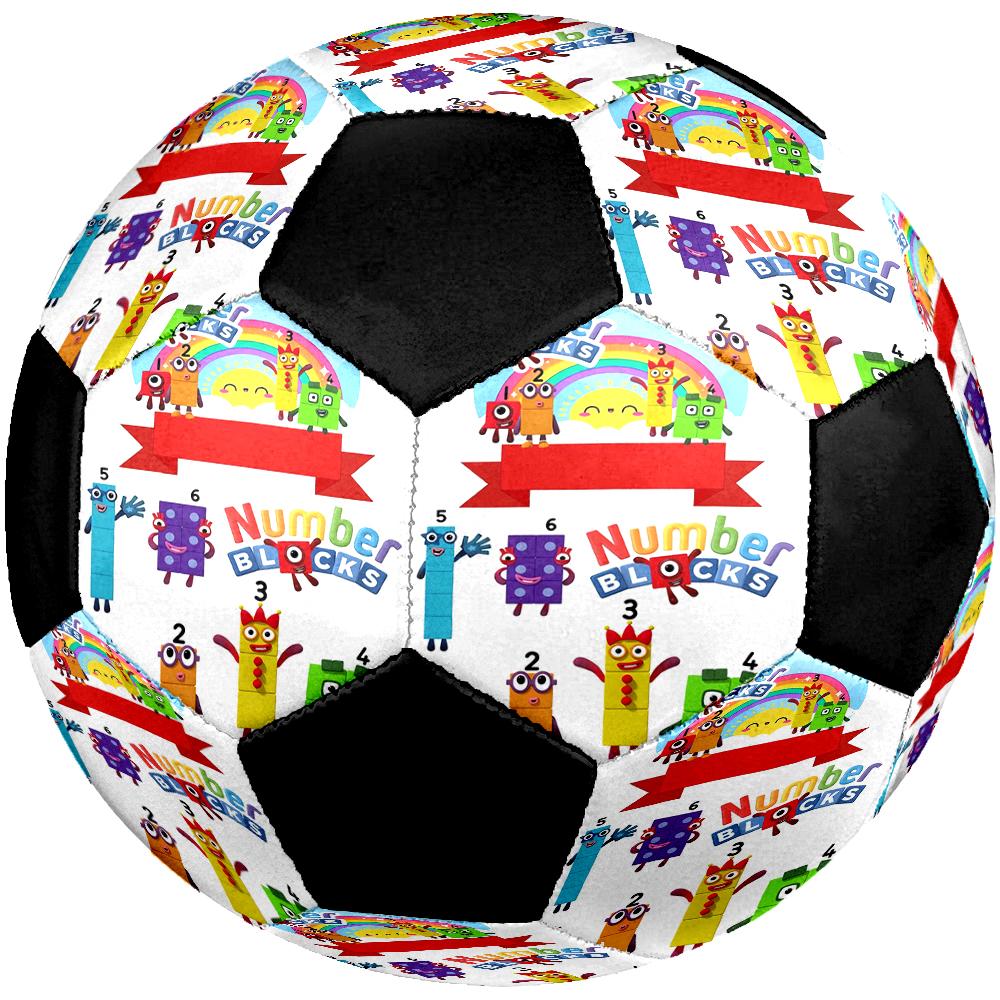 Numberblocks Tema Størrelse 5 Fodbold, Velegnet til Både Indendørs og Udendørs Kampe, en Gave Velegnet til Alle.