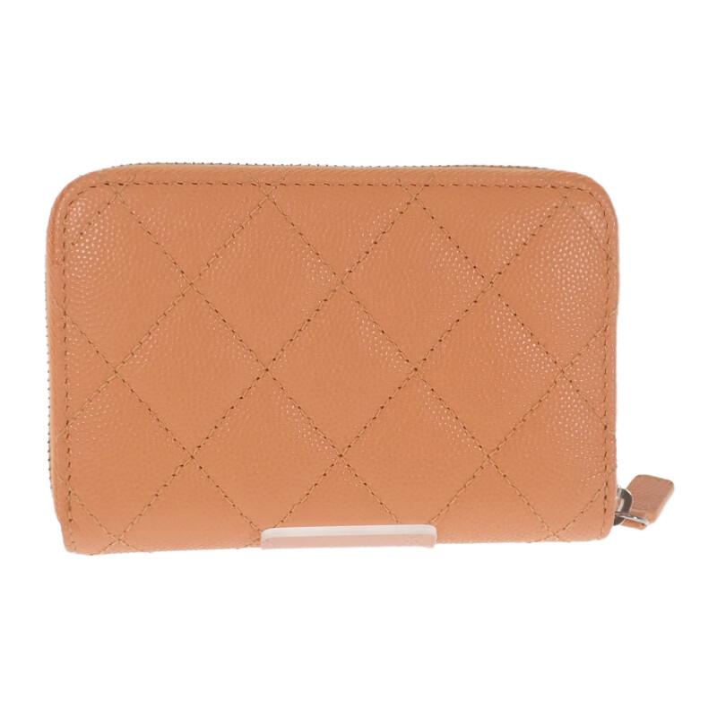 CHANEL  AP3716_B14928_NS838 Coin case Orange Women