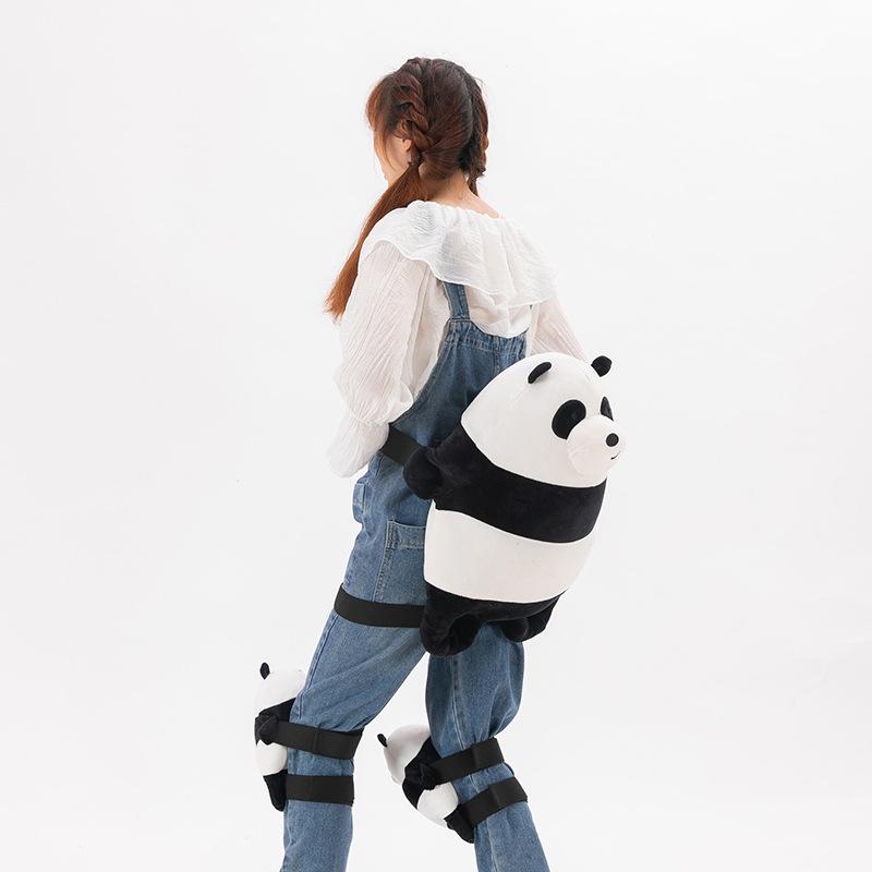 Zimní lyžařské ochranné vybavení Želva plyšová hračka Prdící polštář Měkké roztomilé hnědé medvídě Chrániče kolen Chránič kyčlí Lyžařská protipádová podložka