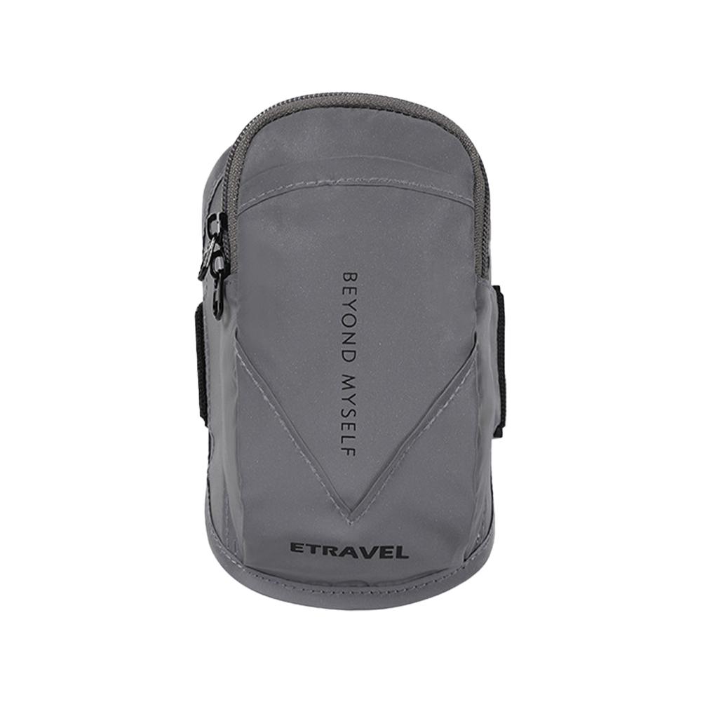 Multifunctional Running Armband Waterproof and Sweat-Resistant Mobile Phone Storage Pouch Reflective Design for Night Running