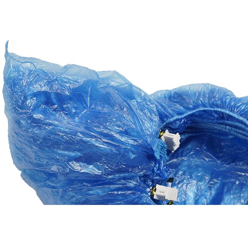 CNMF Disposable PE Shoe Covers with T-Buckle (100-Pack)