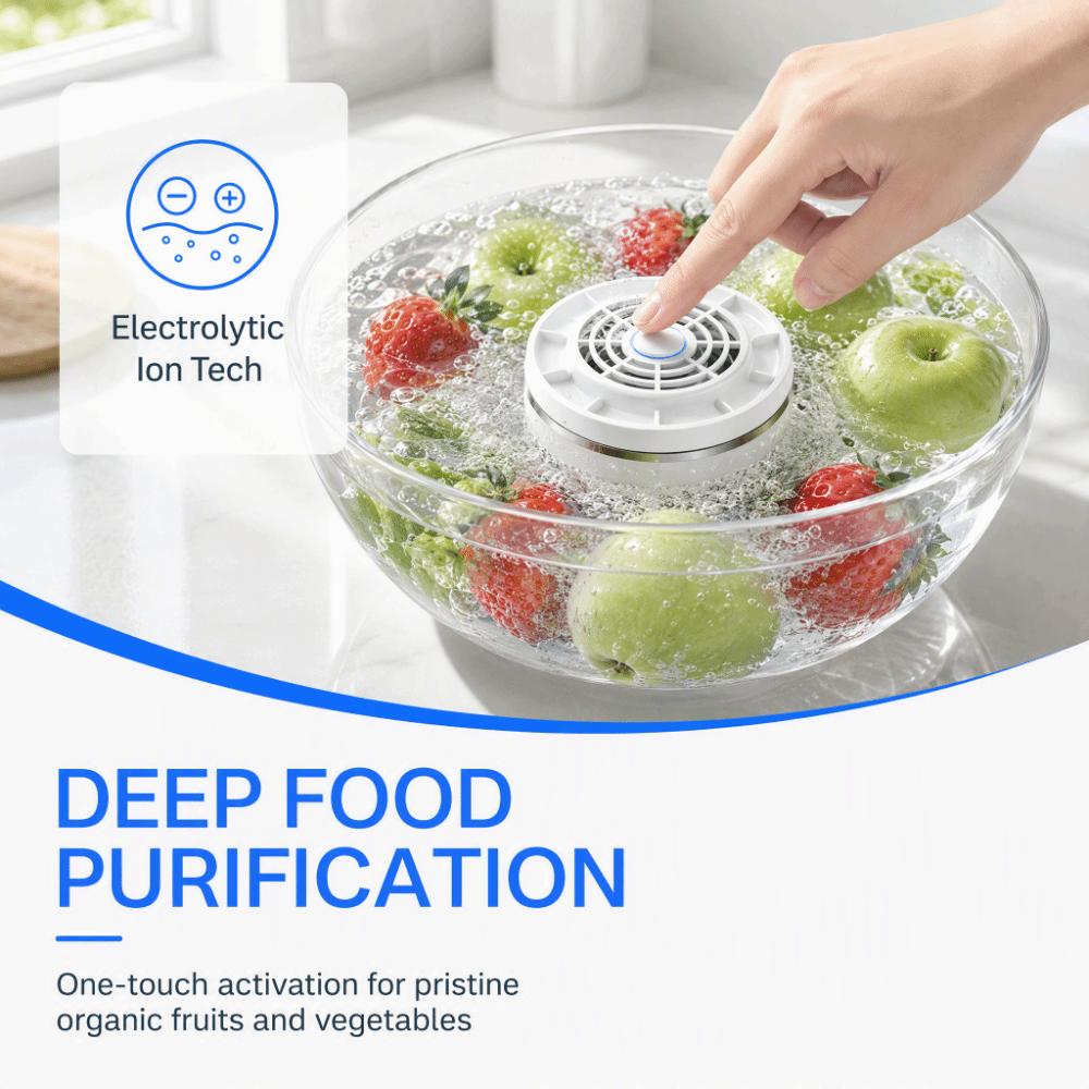 Multi-functional Vegetable Washing Machine Automatic Pesticide Remover Produce Cleaner  Food