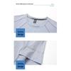 PLAYBOY Men's Summer Ice Silk Breathable Round Neck Sport T-Shirt