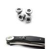 4PCS Parafuso de Cabo de Faca DIY Cabo de Faca Dobrável Parafuso T8 Plum Parafuso Rebites de Bloqueio Oposto Ferramentas Parafusos de Fixação de Faca
