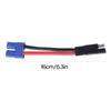 1 Set EC8 to SAE Adapter Cable 10AWG Silicone Wire Line For Car ESC Motor Emergency Start Solar Panel 16cm Long