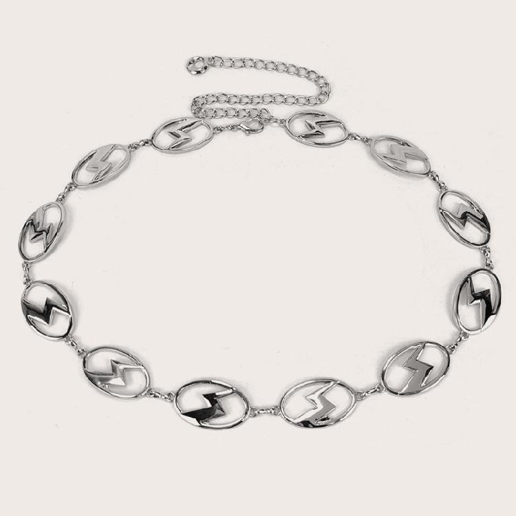 Popular Chain Belt Metallic Waist Chain Decorative Dress Chain Party Waist Decors Nightclub Waist Body Jewelry