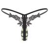 Womens Beads Massage Hollow Out Thong Lingerie Underwear