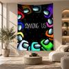 Decorative Tapestry,Among Us Printed Wall Art, Lightweight Wall Hanging For Bedroom Background
