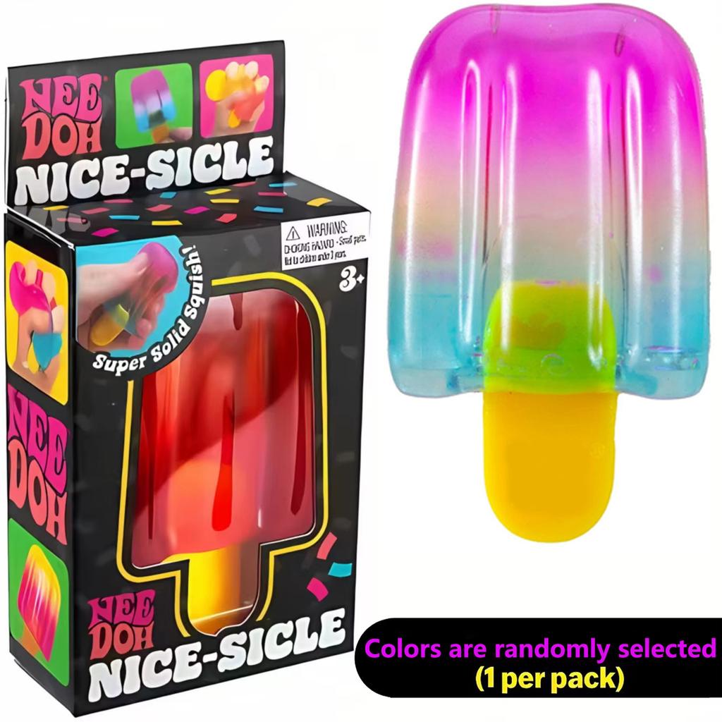 Schylling NEEDOH Nice Cube Sensory Fidget Cube Stress Relief Anxiety Sensory Tool for Focus ADHD & Office Desk Calming Gadget