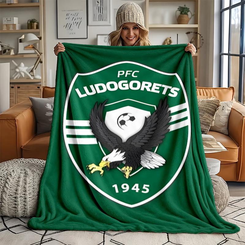PFC Ludogorets Razgrad Ultra Weiche Flanell-Kuscheldecke Warme Gemütliche Decke für Bett Couch oder Draußen Bestes Geschenk