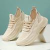 Damskie wiosenne nowe buty do biegania rekreacyjnego Flying Weaving Damskie buty sportowe pojedyncze