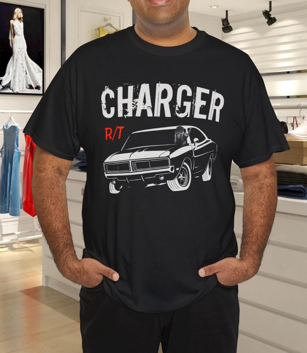 Men s and Women s T-shirts Mopar 1969 Charger RT Cotton T-Shirt XS