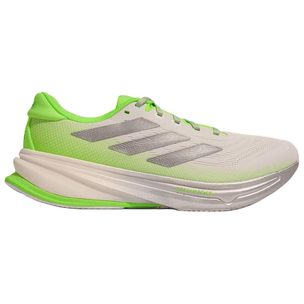 New Adidas Supernova Rise 2 Abrasion Resistant Low Top Running Shoes Men's Beige Green HQ7414