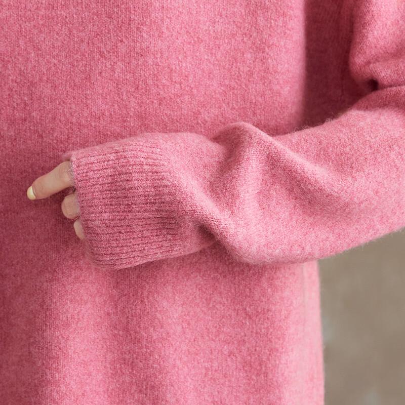 Srcr Women's Wool Blend Relaxed Fit Knit Sweater