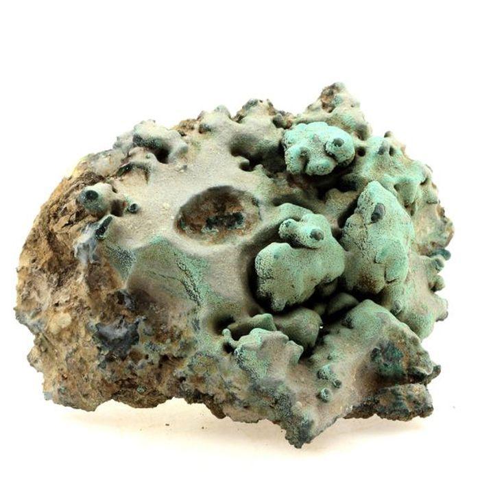 Pierres et Minéraux. Chrysocolle. 1633.0 ct. L'Etoile du Congo Mine, Lubumbashi, Congo.