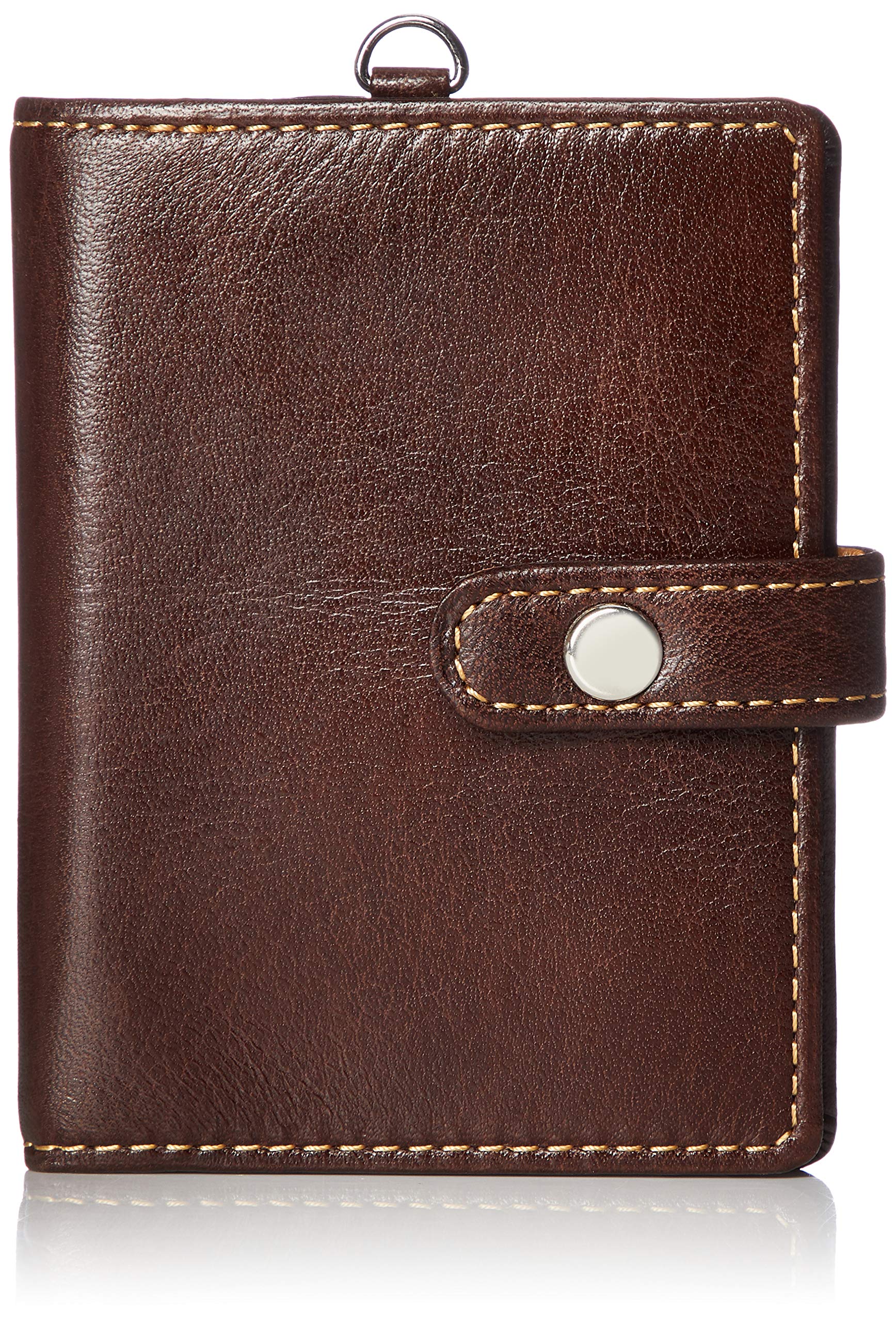 

Card Case Compact Leather Soft Antique Series Dark Brown [Takeokikuchi] Men s
