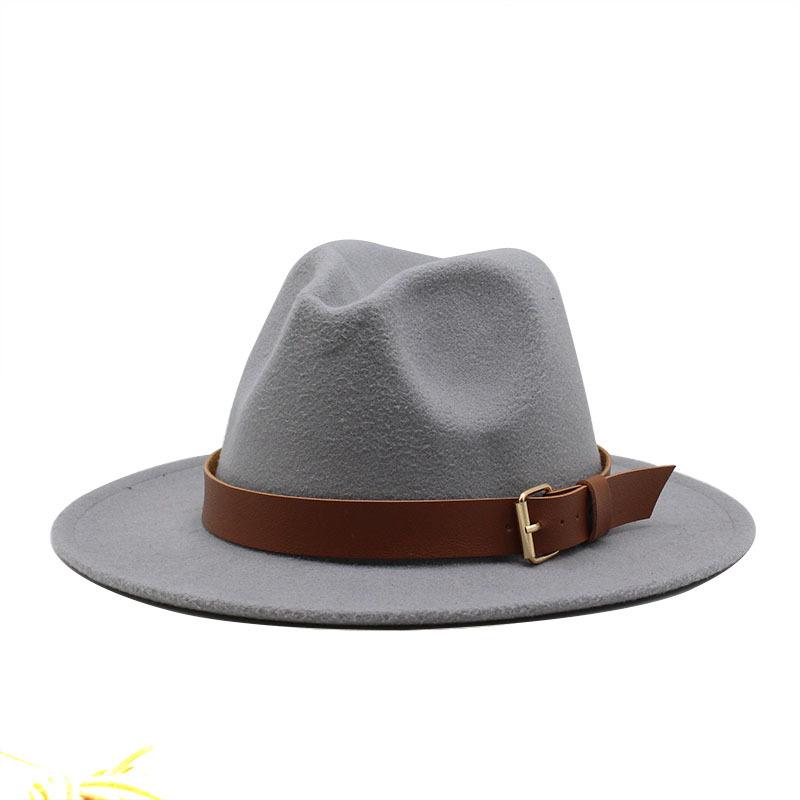 Black Woolen Top Hat Jazz Hat