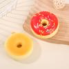 Squeeze Toy Soft Slow Rebound Stress Relief Toy 7cm Realistic Donut Simulation for Kids Adults Desktop Decoration Baking Prop Photo Background