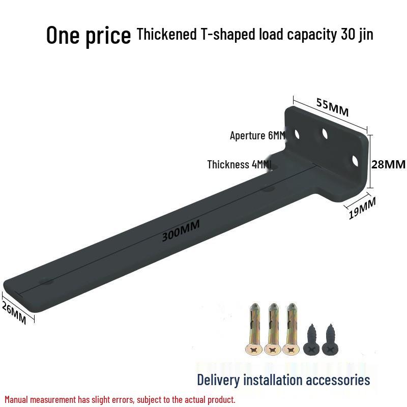 Soporte Triangular de Pared Invisible para Estantes de Escritorio o Mueble de TV