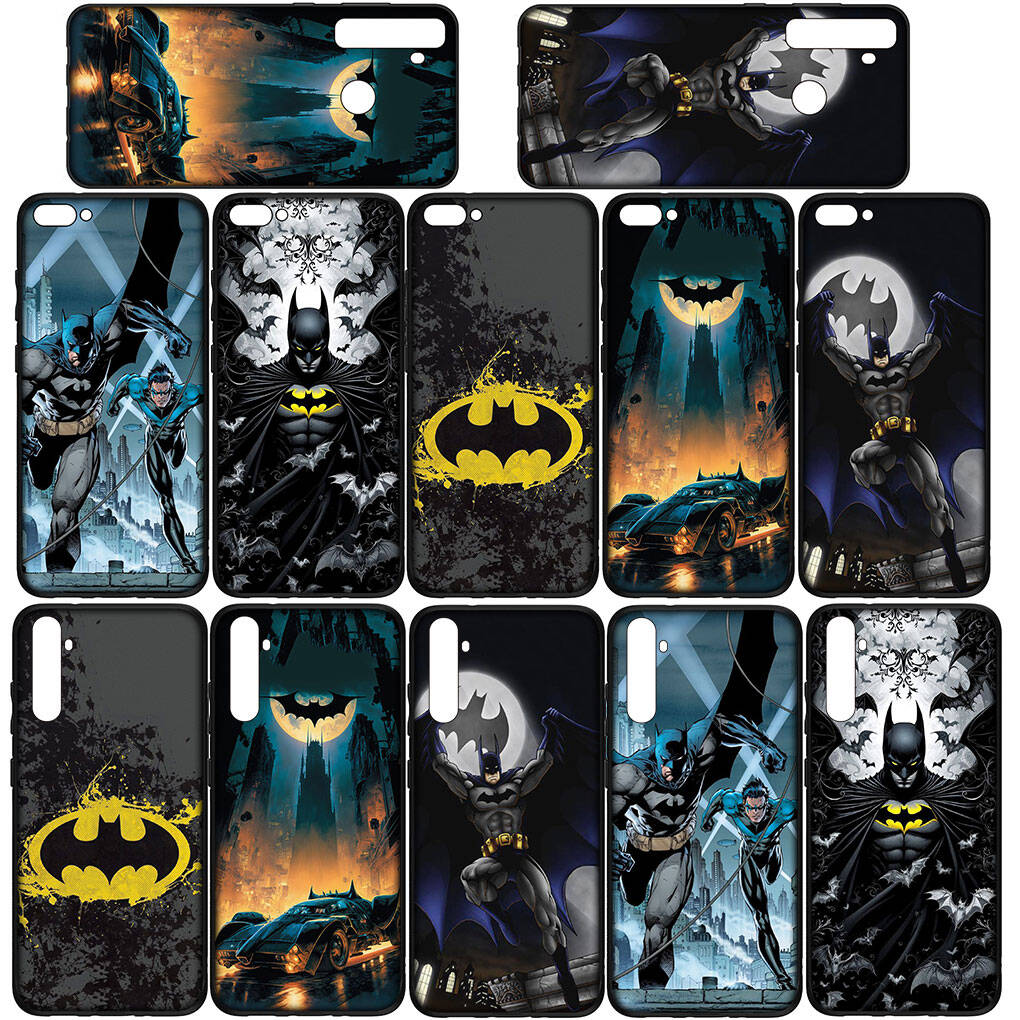 for Motorola Moto Edge 70 60 50 G54 G86 Samsung Galaxy S25 iPhone 17 16 15 Redmi Note 14 13 Pro Max Phone Case Bruce Wayne Anime Batmans Bat Man Cover