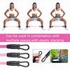 Fitness Ankle Strap with 3 Resistance Bands Glute Workouts Leg Training Kickbacks Booty Hip Abductors Body Exercise Ankle Resistance Bands with Cuffs