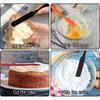Food-Grade Silicone Long Scraper, Cake Making Cream Spatula Baking Accessory