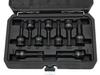 Set of Impact Sockets TORX 1/2 Type RIBE Made of CrMo Steel, 9 Pieces, Waryński