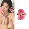 10pcs Summer Phalaenopsis Flower Hair Clip Simulated Floral French Fashion Barrettes Color Girls Headwear Bobby Pin Accessories