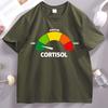 Funny Low Cortisol Levels Tshirt Cotton Breathable TShirt Ultra Soft Round Neck Short Sleeve Tee Perfect for Unisex  Women Tops