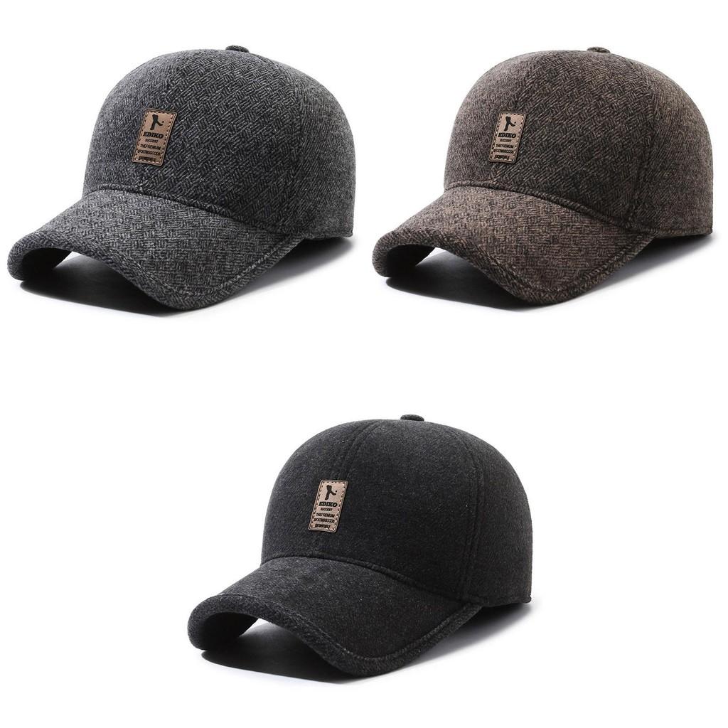 Retro French Style Men's Winter Cap With Sun Protection And Wind Resistance