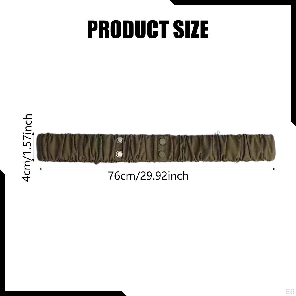 Cinch Belt Clothing Accessories Elastic Waistband for Jacket Padded Clothes