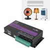 4G 4 Channel GSM Remote Control Relay Switch APP WEB SMS Alarm Controller for Temperature Humidity P