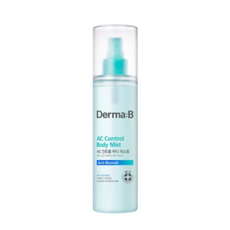 Derma:B AC Control Body Mist 200ml – Clarifying Body Spray for Blemish-Prone Skin