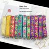 2cm Ethnic Style Colorful Jacquard Lace Ribbon for Curtains and DIY Clothing Accessories