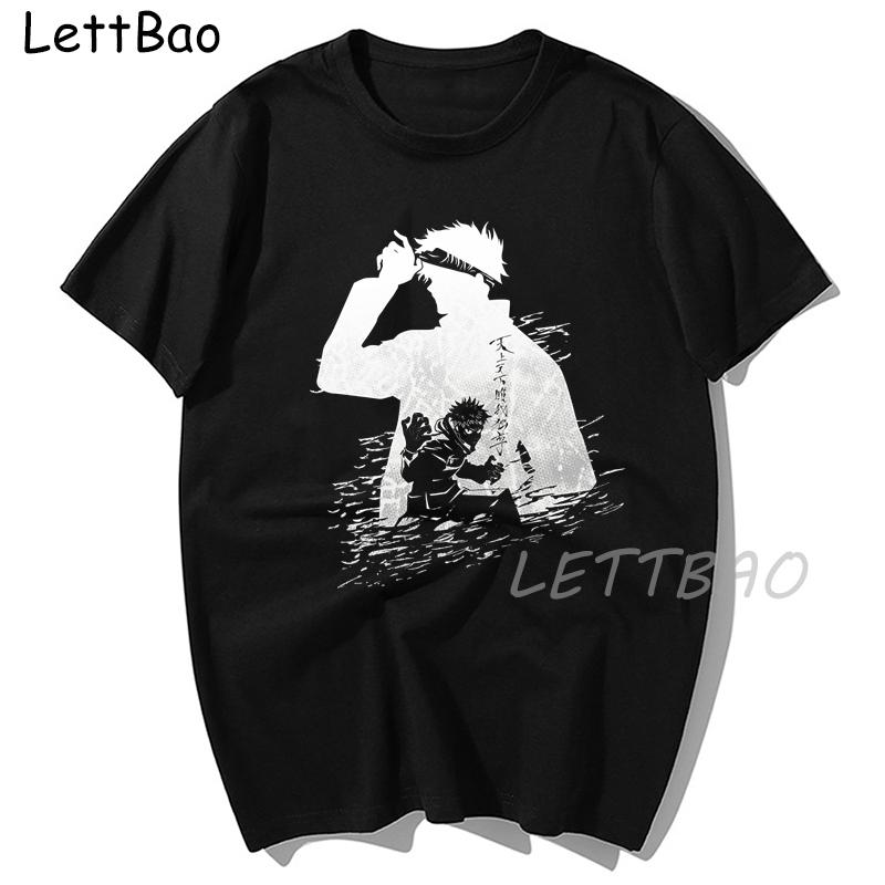 Japanese Anime Satoru Gojo T Shirt Women Kawaii Summer Tops Jujutsu Kaisen Manga Graphic