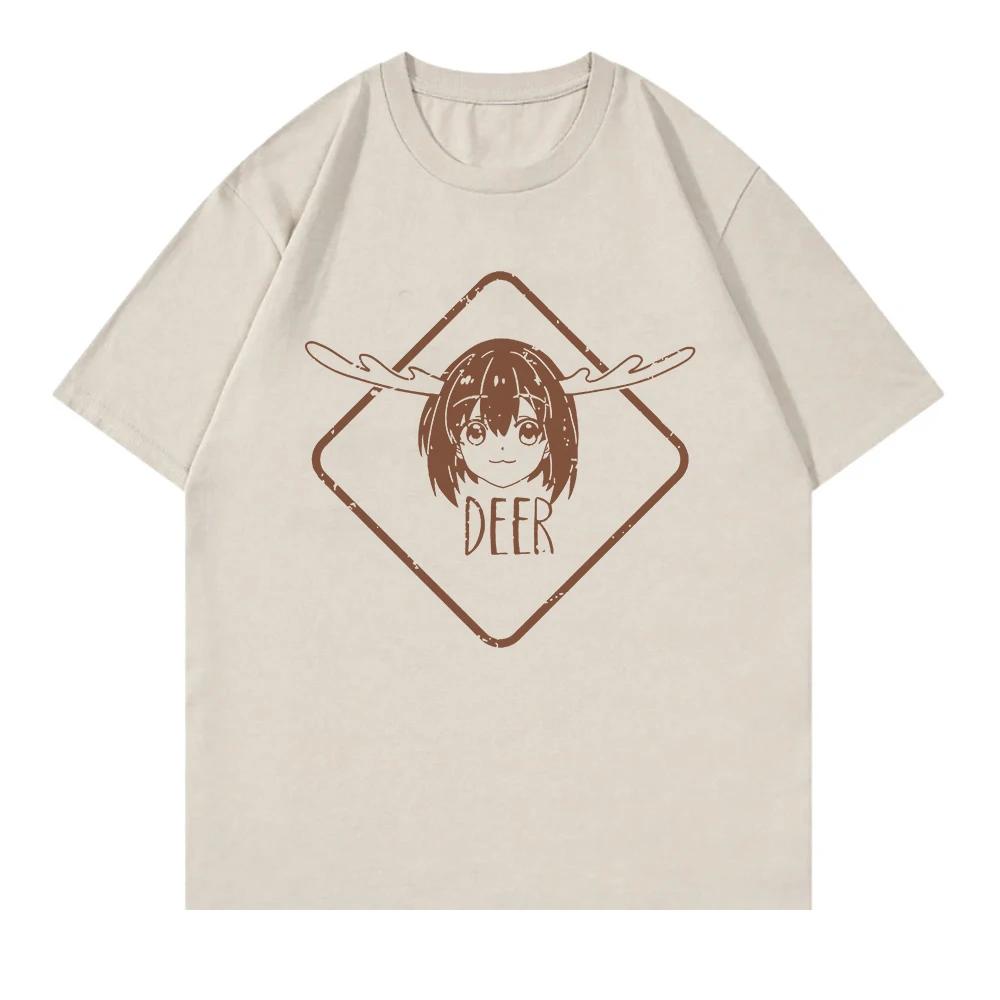 

Аниме Мой дорогой друг Шиканоко Ноко Нокотан Футболка Харадзюку Футболка Унисекс Повседневные Топы с коротким рукавом Графическая Винтажная одежда XL