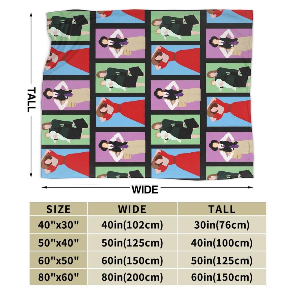 Diane Keaton Warm Blanket  Girls Boys Plush Bedding Throws Aesthetic Couch Chair Flannel Bedspread Sofa Bed Cover