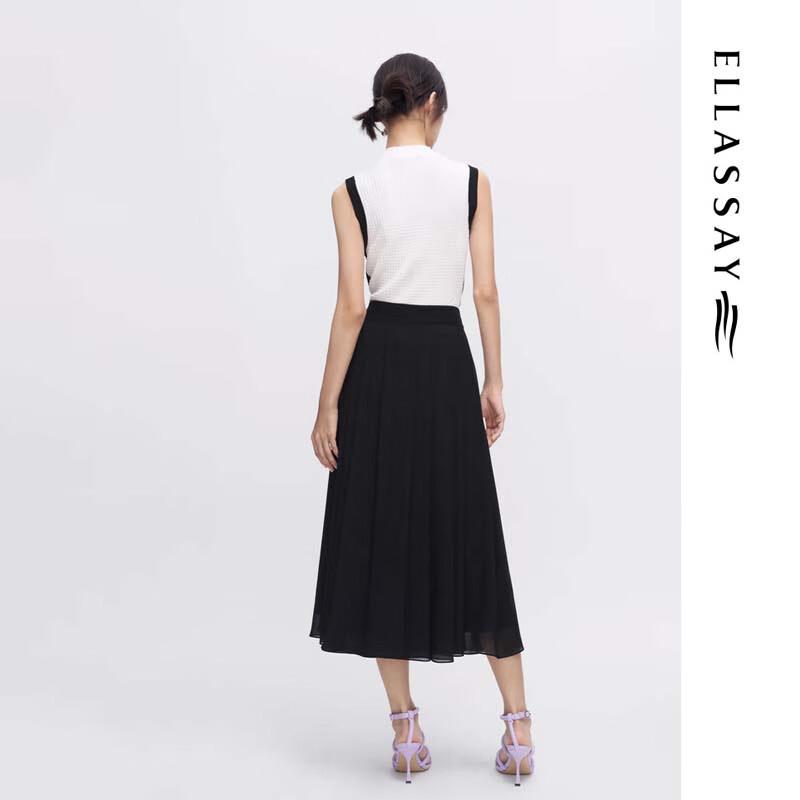 ELLASSAY Women's Slim-fit Sleeveless Knit Top