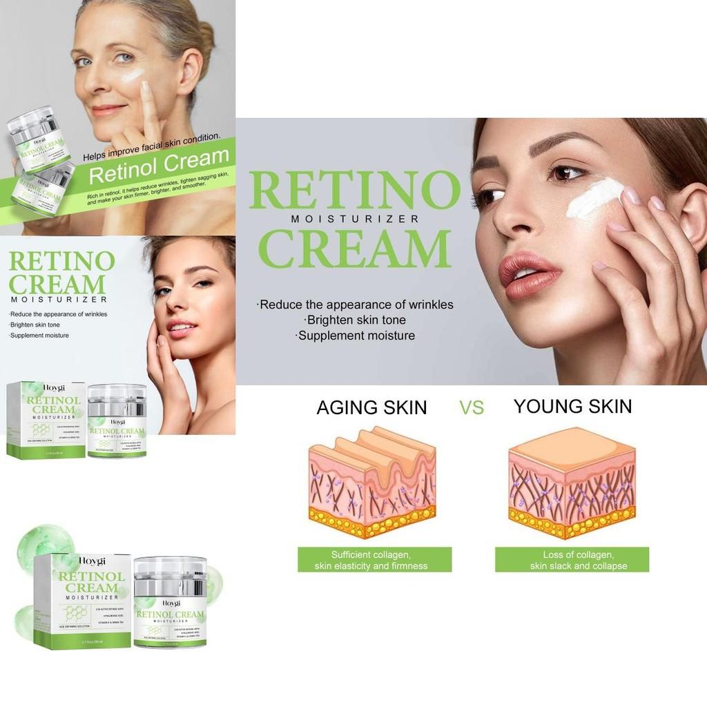 Hoygi Retinol Straffende Creme Zur Faltenreduktion Und Fleckenaufhellung In 50ml Größe