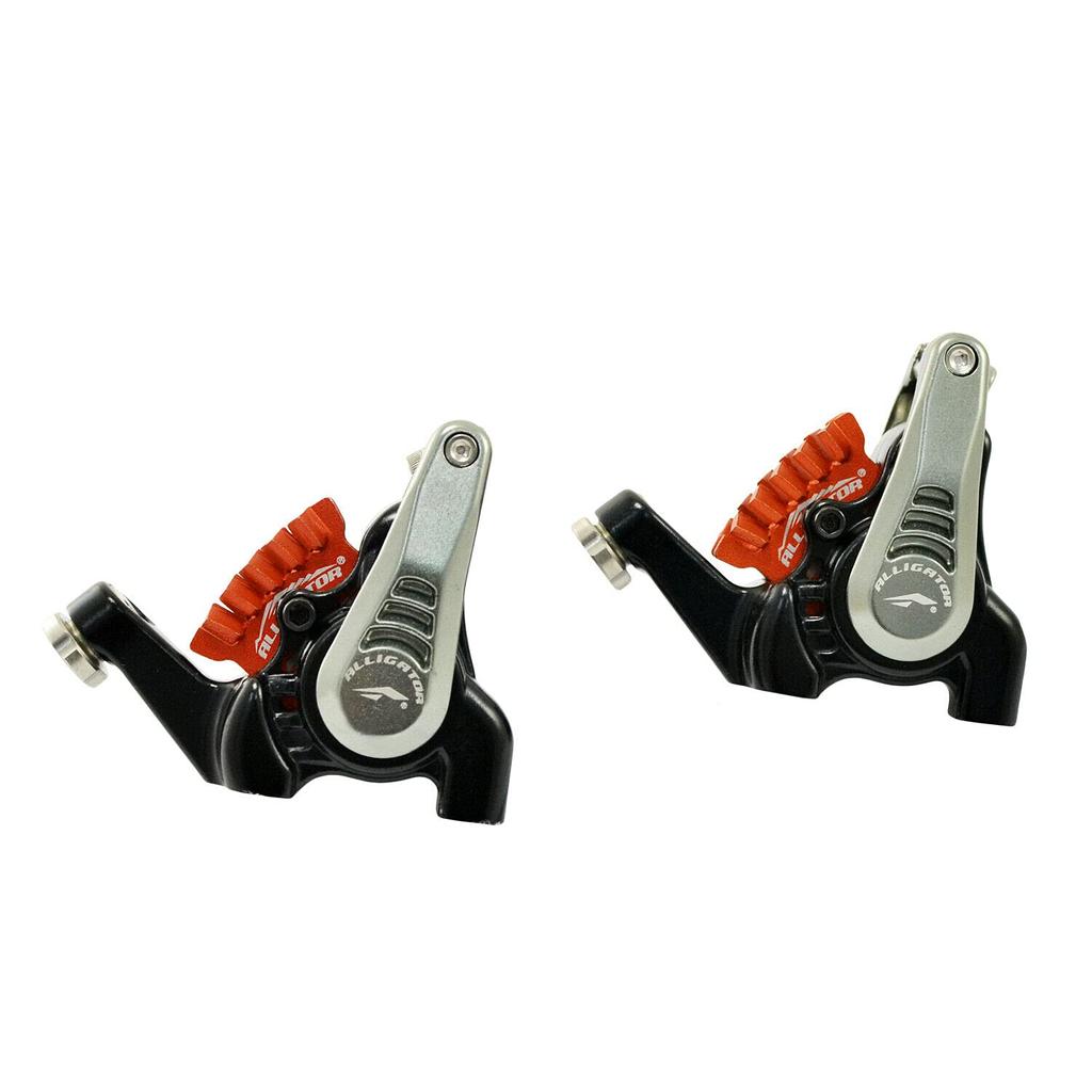 Alligator Brake Cables Flat Mount Road Synchronized Mechancial Disc Brake AR2394 LY-MR200C Caliper,