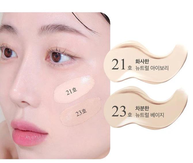

AGE20 S Glass Skin Essence Pact Glow 12.5g+ сменный набор, Увлажнение, Корейская косметика, Kbeauty, образец 22Calm neutral beige