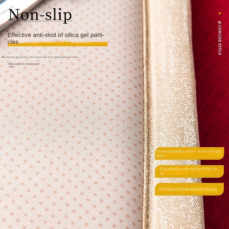 Cotton Linen Window Cushion Sponge Ledge Cushion Four Seasons Universal Thickening Tatami Bedroom Balcony Cushion Bay Window Blanket