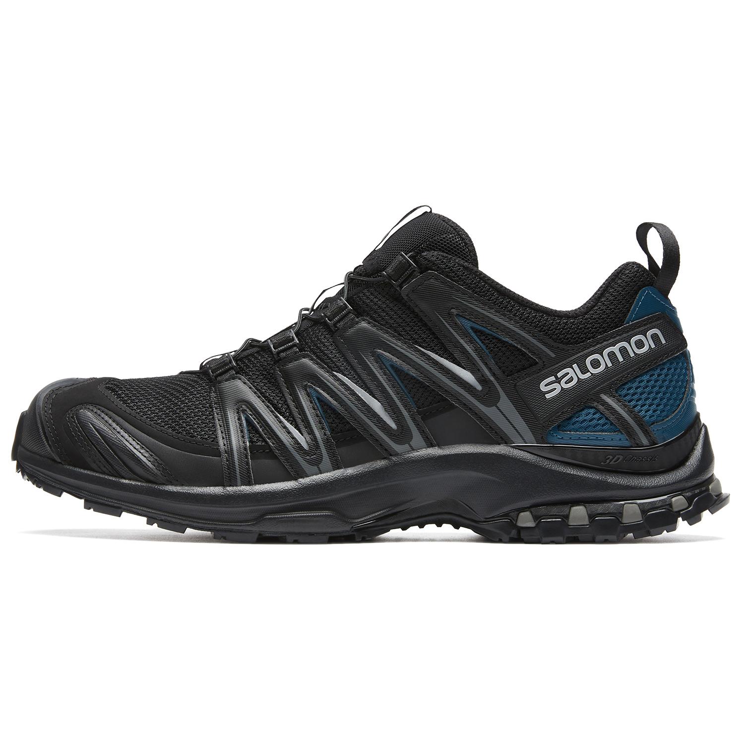 

Новые кроссовки для трейлраннинга SALOMON Xa Pro 3D Черно-синие 475423 36.5