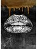 Gold Lips Canvas Painting Graffiti Style Poster Dollar Art Prints Bedroom Wall Decoration Murals For Modern Home Decor Aesthetic