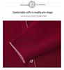 2024 Women's Winter Fleece Layered Look Sweater: Cozy Thick Base Top for Middle-Aged & Elderly